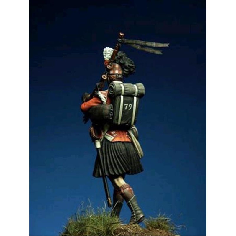 ROMEO MODELS: 75 mm. ; 79th Rgt. of Infantry "The Cameron Highlanders" Piper Kenneth