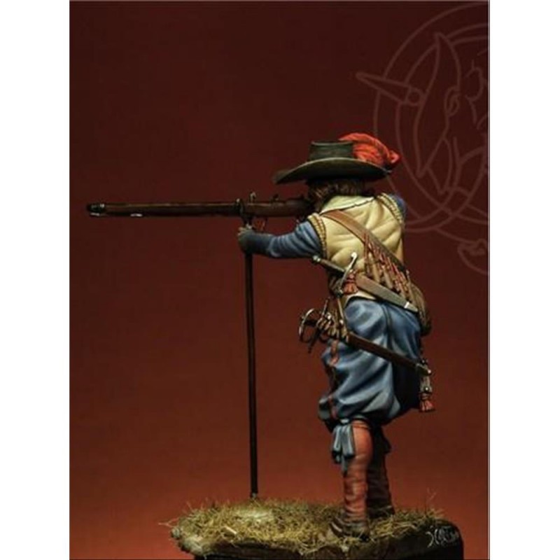 ROMEO MODELS: 75 mm. ; French Musketeer at the beginning of the 30 Years War