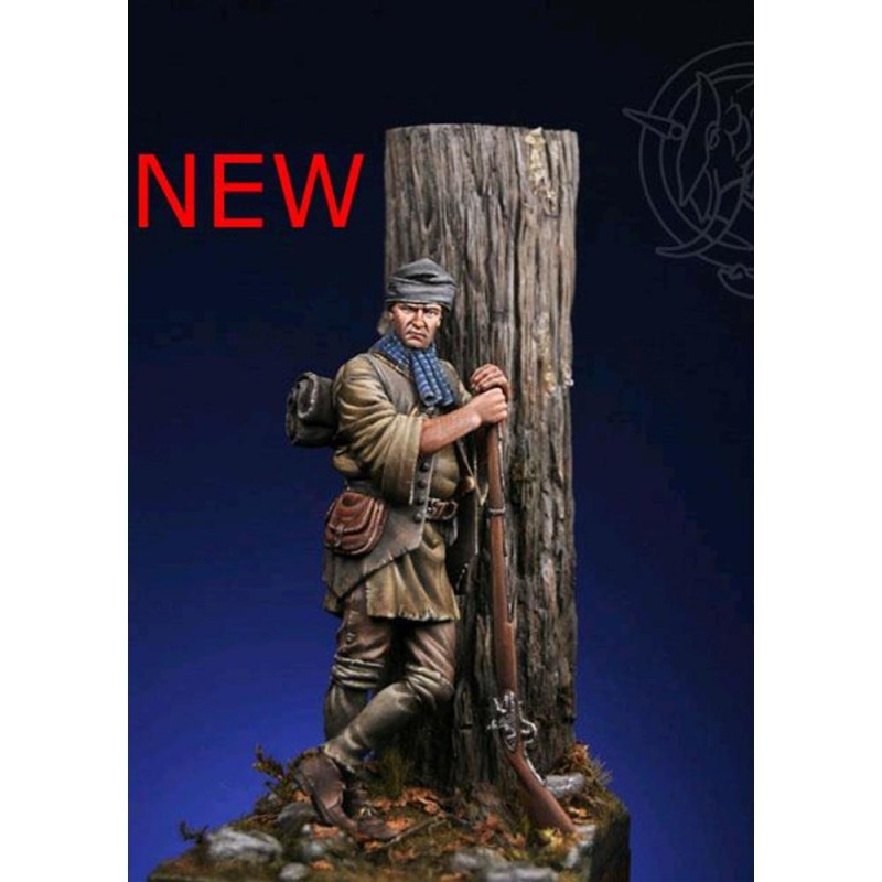 ROMEO MODELS: 75 mm. ; FRONTIERSMAN America XVIII century