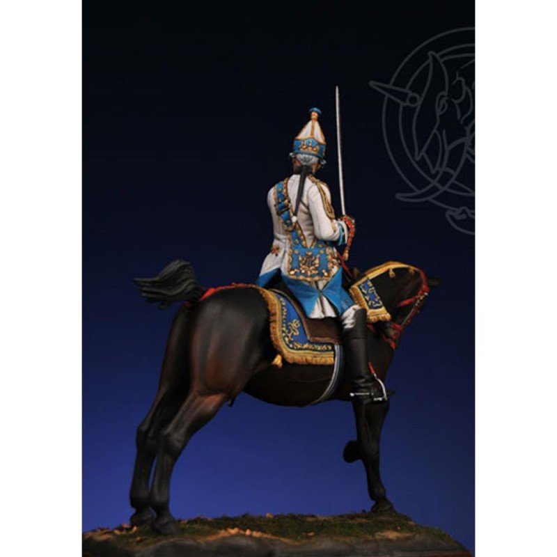 ROMEO MODELS: 75 mm. ; Grenadier Officer - Life Dragon Rgt. Russia 1756/62