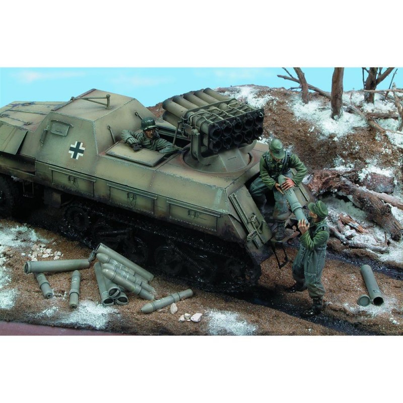 Royal Model: 1/35; Panzerwerfer 42 Crew-Russia ‘42 (3 Fig.)