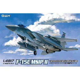 GREAT WALL HOBBY: 1/48; F-15C MSIP II United States Air National Guard