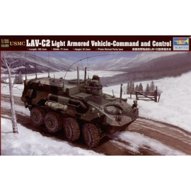 Maquette militaire USMC LAV-C2 Light Armored Vehicle Command & Control