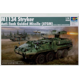 Maquette M1134 Stryker : Missile téléguidé antichar (ATGM)