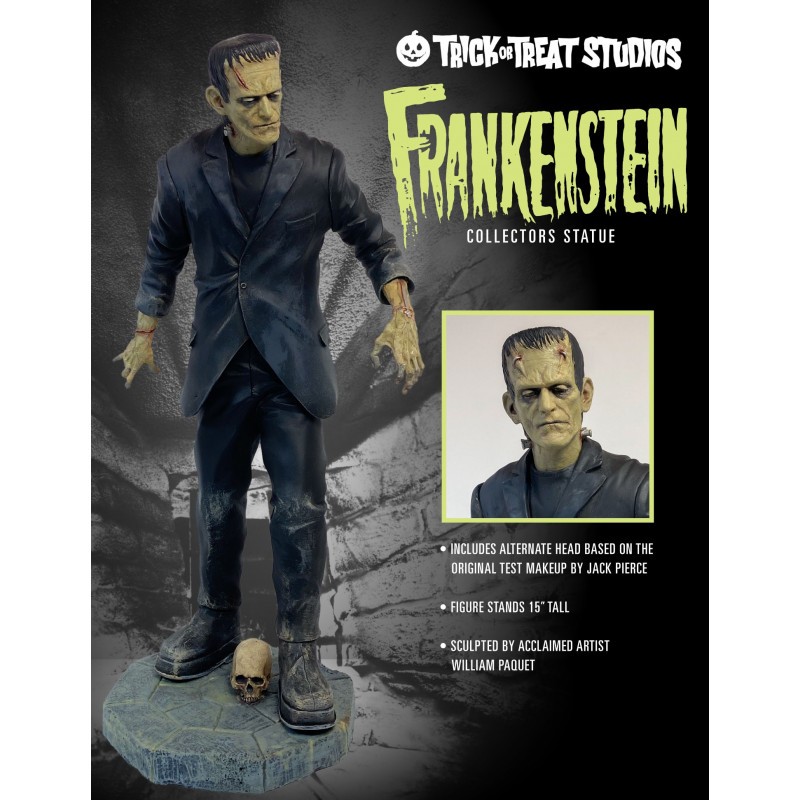 UNIVERSAL MONSTERS FRANKENSTEIN STATUE