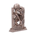 THE LOVERS BRONZE GOTHIC SKELETON ORNAM