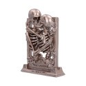 THE LOVERS BRONZE GOTHIC SKELETON ORNAM