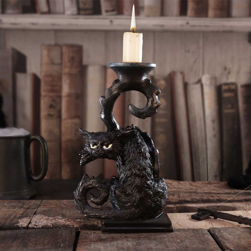 WITCHES FAMILIAR SPITE CANDLESTICK HOLD