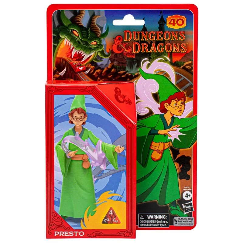 Dungeons & Dragons Cartoon Classics (Le Sourire du dragon) figurine Presto 15 cm