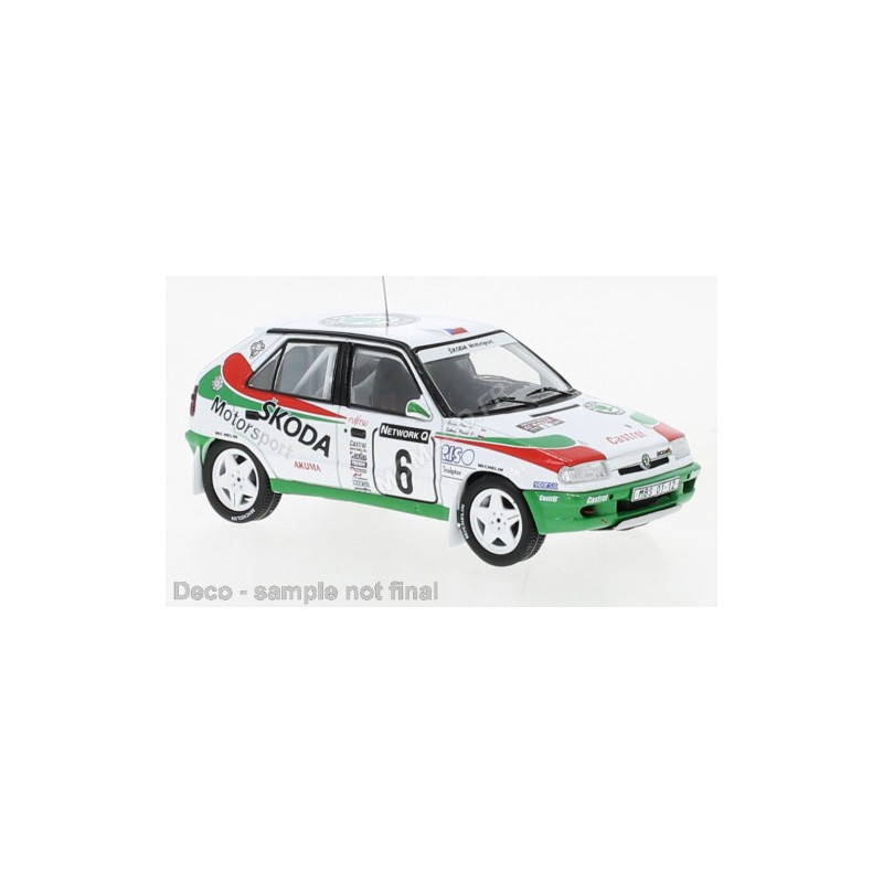 SKODA FELICIA KIT CAR 6 P.SIBERA / P.GROSS RALLYE RAC 1996