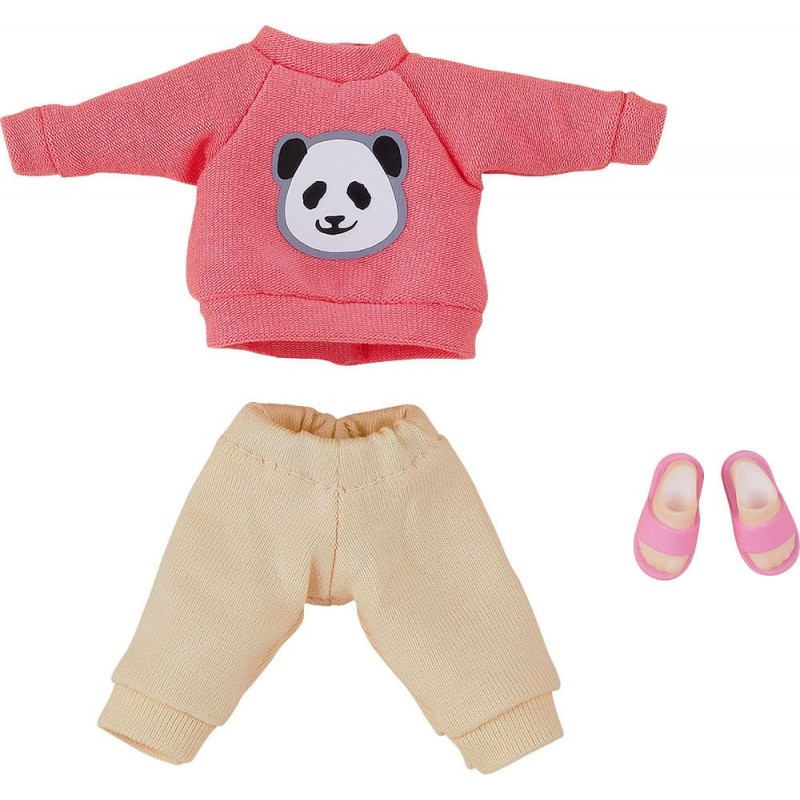  Original Character accessoires pours Nendoroid Doll Outfit Set: Sweatshirt and Sweatpants (Pink)