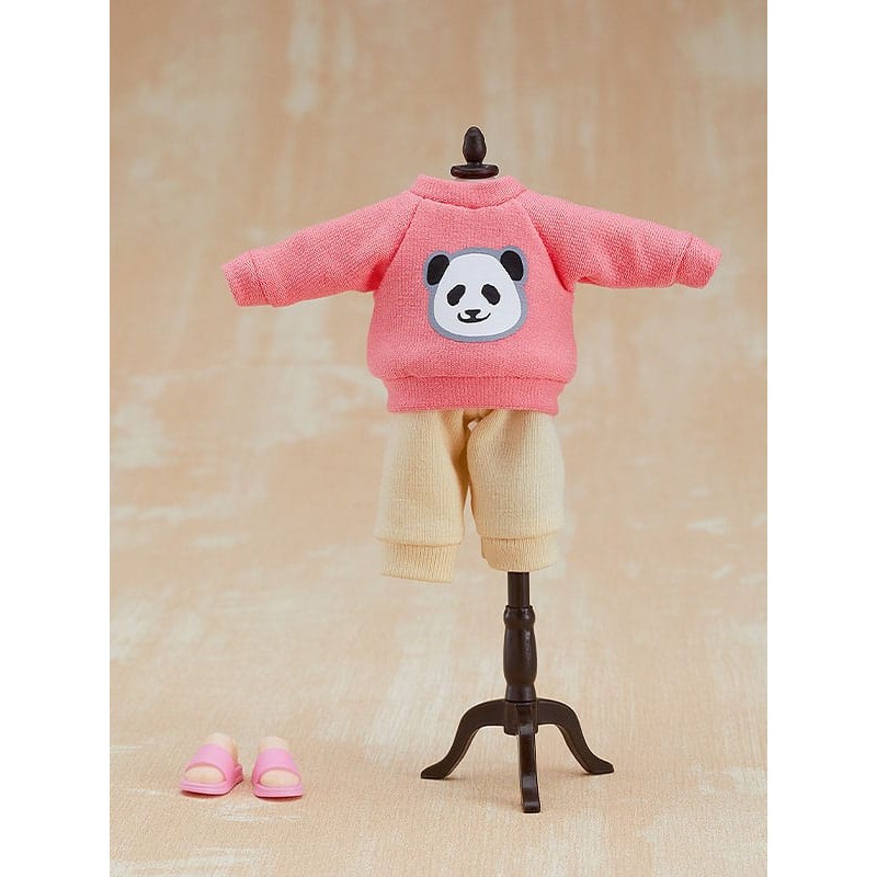 Good Smile Company Original Character accessoires pours Nendoroid Doll Outfit Set: Sweatshirt and Sweatpants (Pink)