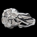 Le Seigneur des Anneaux bague de Galadriel Nenya (argent sterling) Taille 7.25