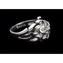 Le Seigneur des Anneaux bague de Galadriel Nenya (argent sterling) Taille 7.25