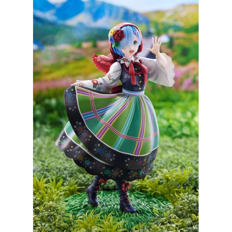 Re:Zero Starting Life in Another World 1/7 Rem Country Dress Ver. 23 cm