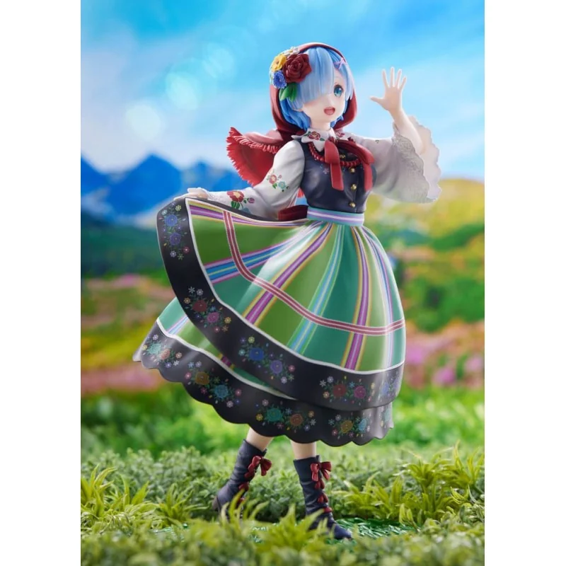 Re:Zero Starting Life in Another World 1/7 Rem Country Dress Ver. 23 cm