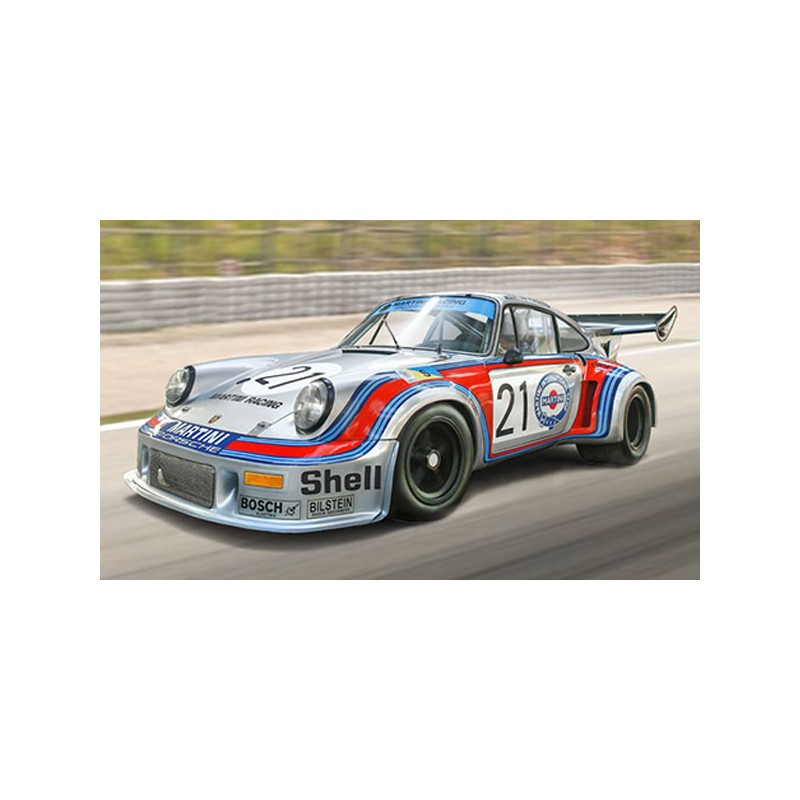 Ensemble Porsche avec peinture et colle à assembler et à peindre