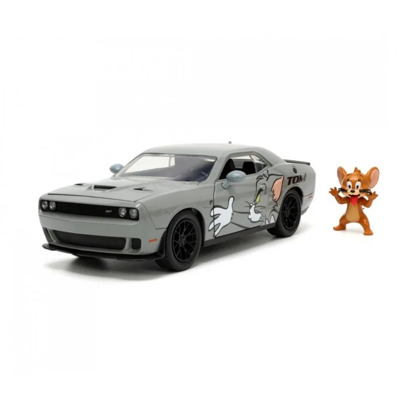 TOM & JERRY - Jerry & 2015 Dodge Challenger Hellcat - 1:24