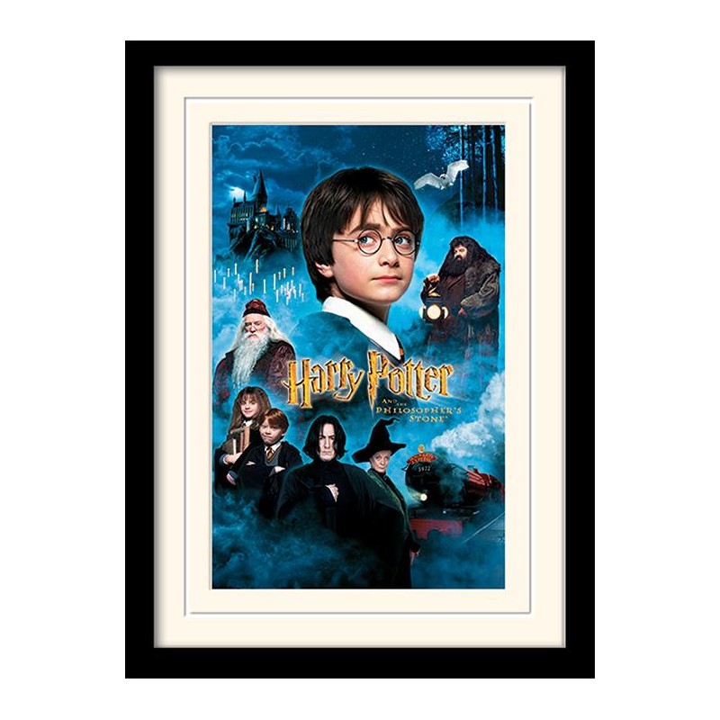 HARRY POTTER - Mounted & Framed 30X40 Print - Philosophers Stone