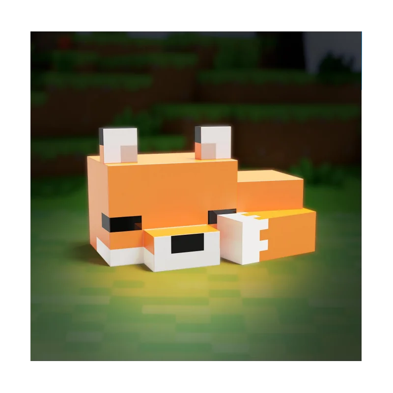 MINECRAFT - Renard - Lampe 20cm