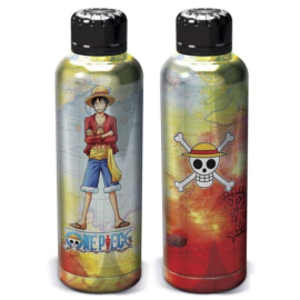ONE PIECE - Map - Bouteille en Acier Inoxydable Isotherme - 515ml