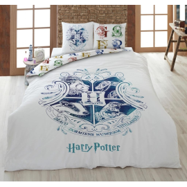  HARRY POTTER - Parure de lit 140x200cm - Hogwarts W. '100% microfibre'