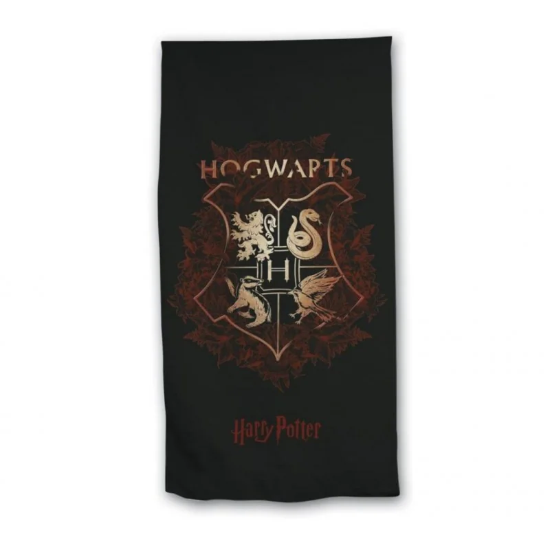 HARRY POTTER - House - Serviette de Plage 100% Microfibre 70x140cm