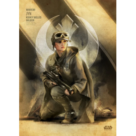 ROGUE ONE KEY FORCES - Magnetic Metal Poster 45x32 - Jyn