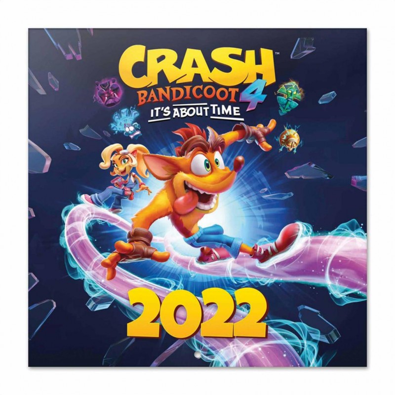 CRASH BANDICOOT - Calendrier 2022 '30x30cm'