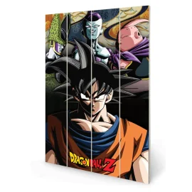 DRAGON BALL Z - Under The Shadow of Evil - Impression sur bois 40x59cm