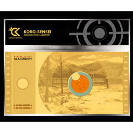  ASSASSINATION CLASSROOM - Koro-Sensei Boule - Golden Ticket