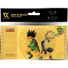 HUNTER X HUNTER - Gon & Killua - Golden Ticket Edition Limité