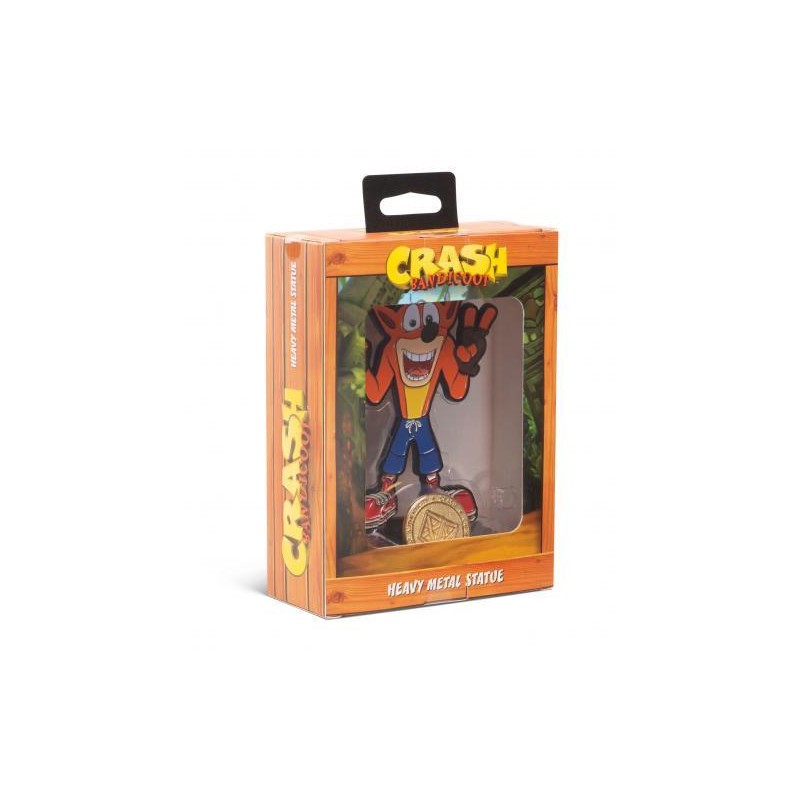 CRASH BANDICOOT - Heavy Metal Statue - Crash - 13cm