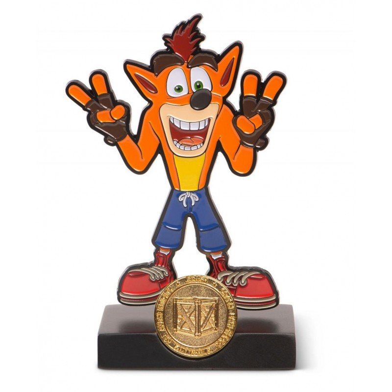 CRASH BANDICOOT - Heavy Metal Statue - Crash - 13cm