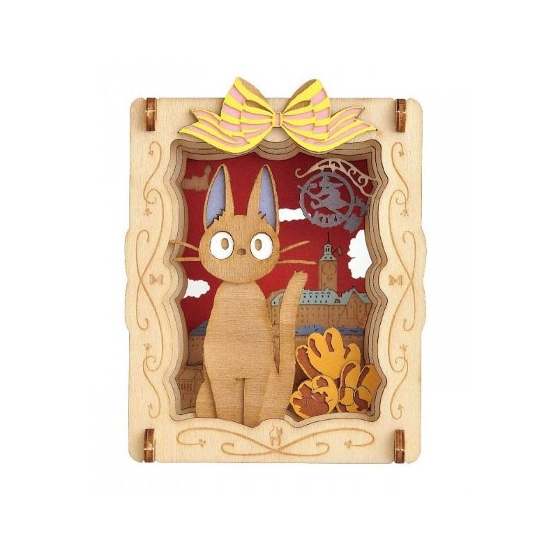 Puzzle KIKI LA PETITE SORCIERE - Jiji - Théâtre de papier Style Bois