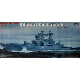 Maquette bateau Destroyer de la classe Admiral Chabanenko Russian Udaloy II 
