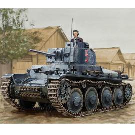  Maquette de char en plastique Pzkpfw 38(t) Ausf.E/F 1:16