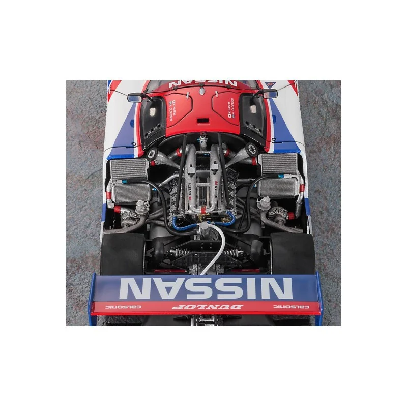 Maquette plastique de voiture YHP Nissan R89C « Super detail » 1:24 CH54