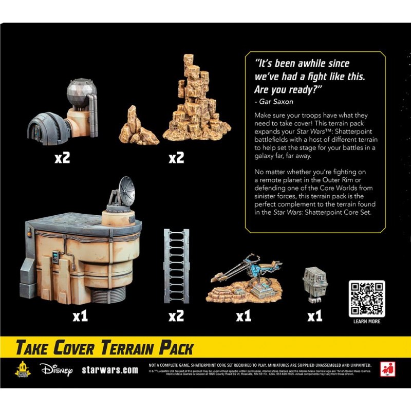 SW Shatterpoint : Set de Terrain à couvert !