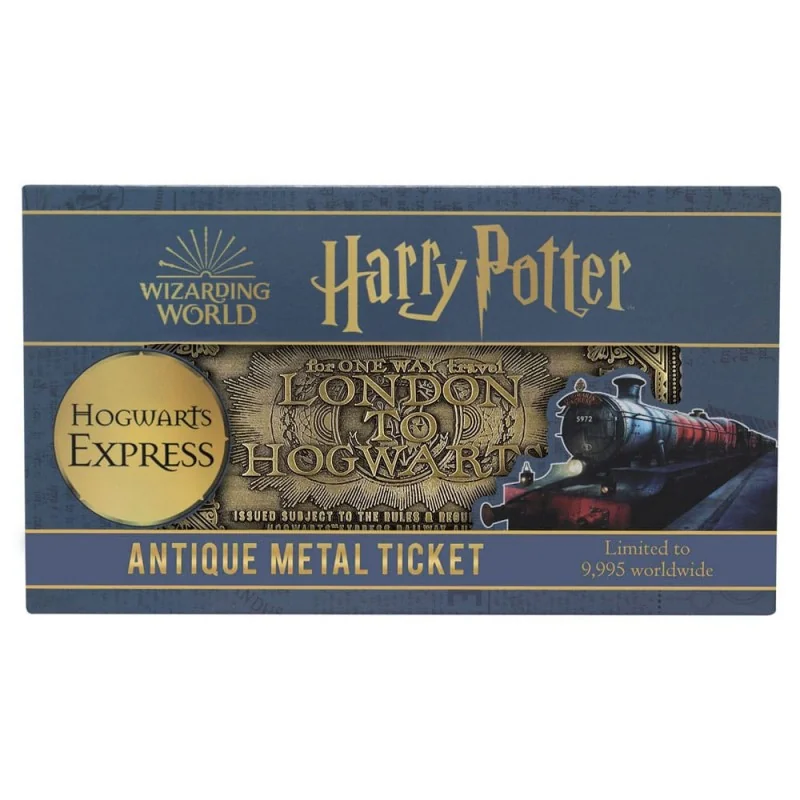 Harry Potter réplique Hogwarts Train Ticket Limited Edition