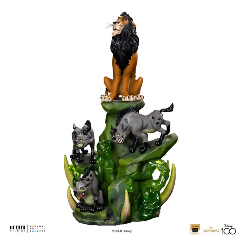 The Lion King Art Scale Deluxe 1/10 Scar Deluxe 31 cm