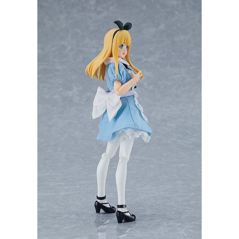 Original Character Figure Figma Female Body (Alice) with Dress and Apron Outfit 13 cm