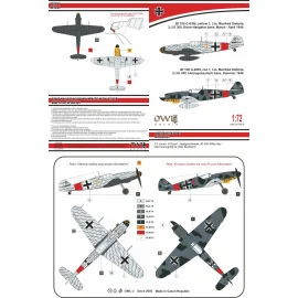 Messerschmitt Bf-109G-6 (M. Dieterle) Rouge 1 ou jaune 1 (JG 300)