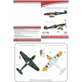 Messerschmitt Bf-109F-4 natchtjäger white 14 NJG 101