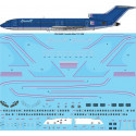  Ultra Corvette Blue Boeing 727-200