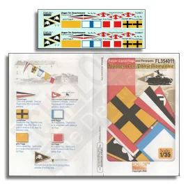 Drapeaux et fanions de signalisation Panzer (WWII)