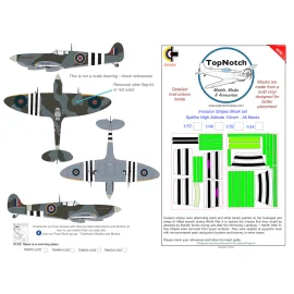 Spitfire High Altitude 10inch Invasion stripes