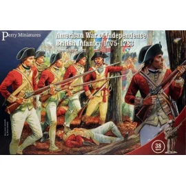 Guerre d'Indépendance Américaine Infanterie Britannique 1775-1783