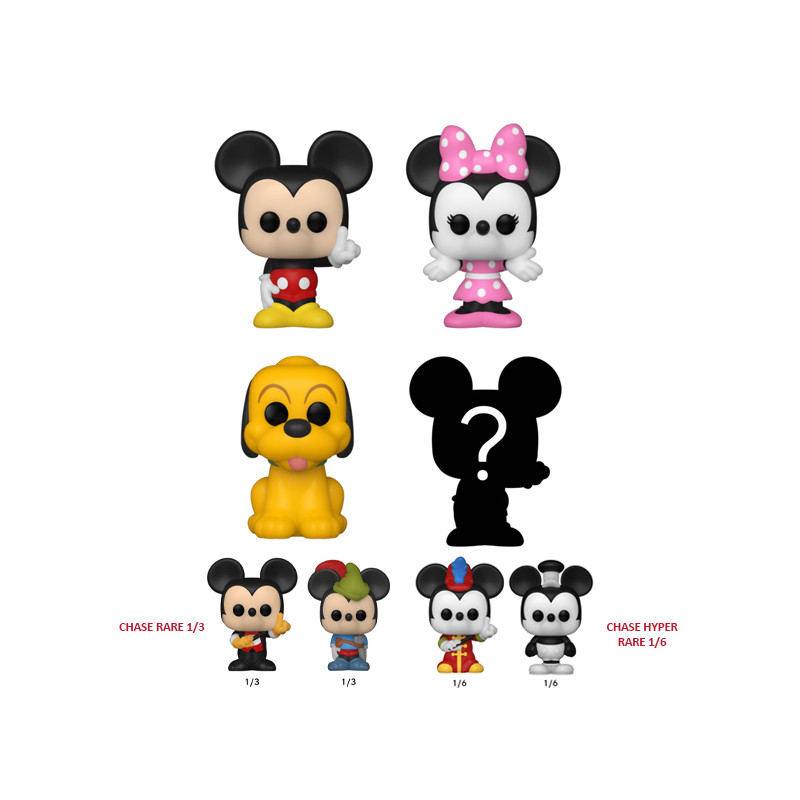 Disney Bitty Pop Mickey 4Pk