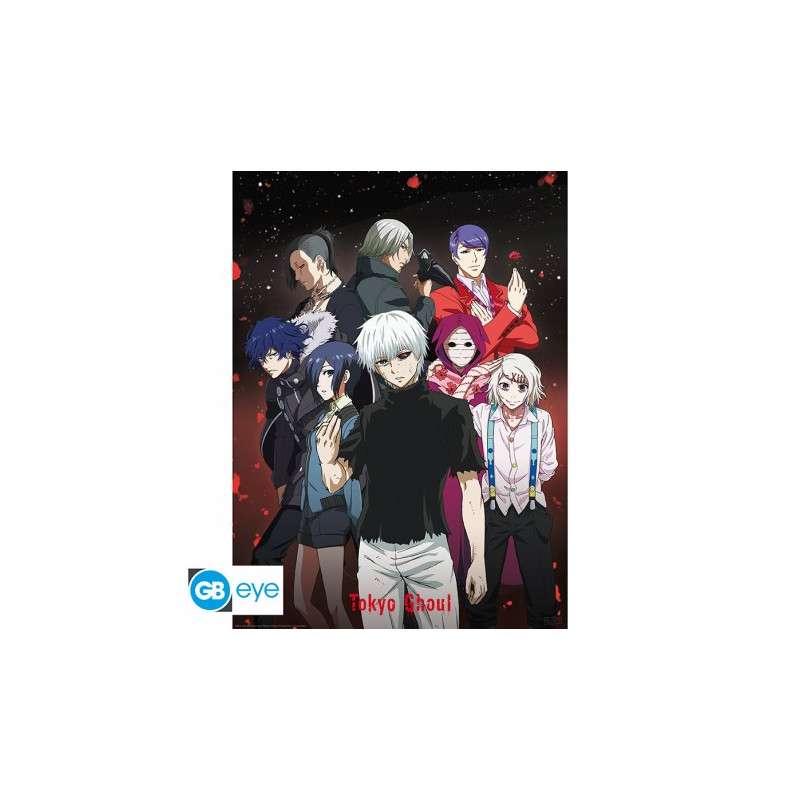 TOKYO GHOUL - Poster "Groupe" (52x38)